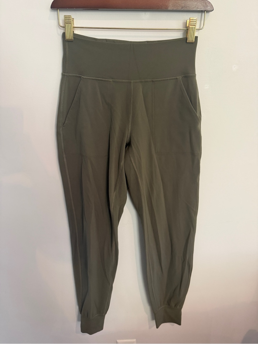 Lululemon Align Olive High-Waist Jogger Pants 4